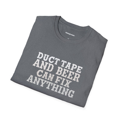 Duct Tape and Beer Graphic Tee