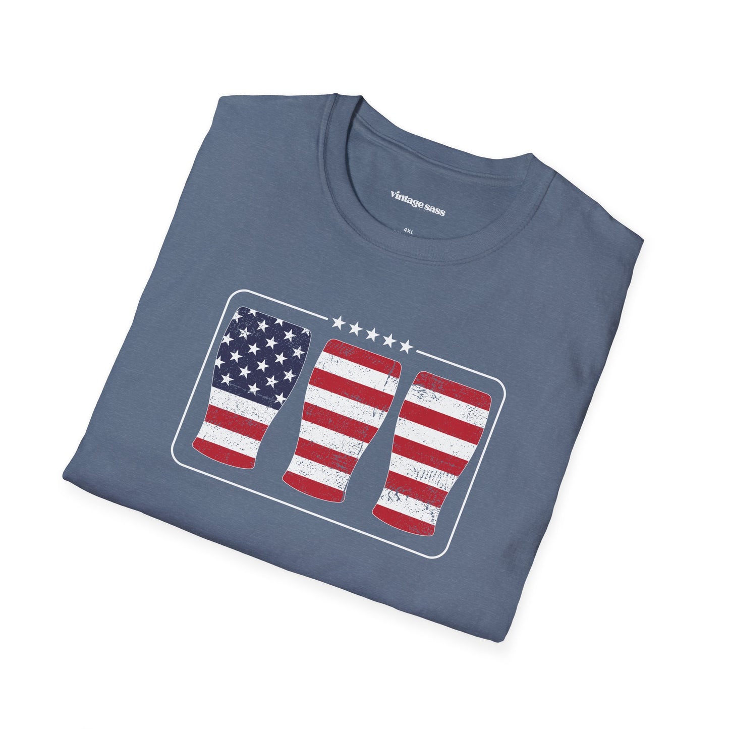 Patriotic Beer Graphic Tee