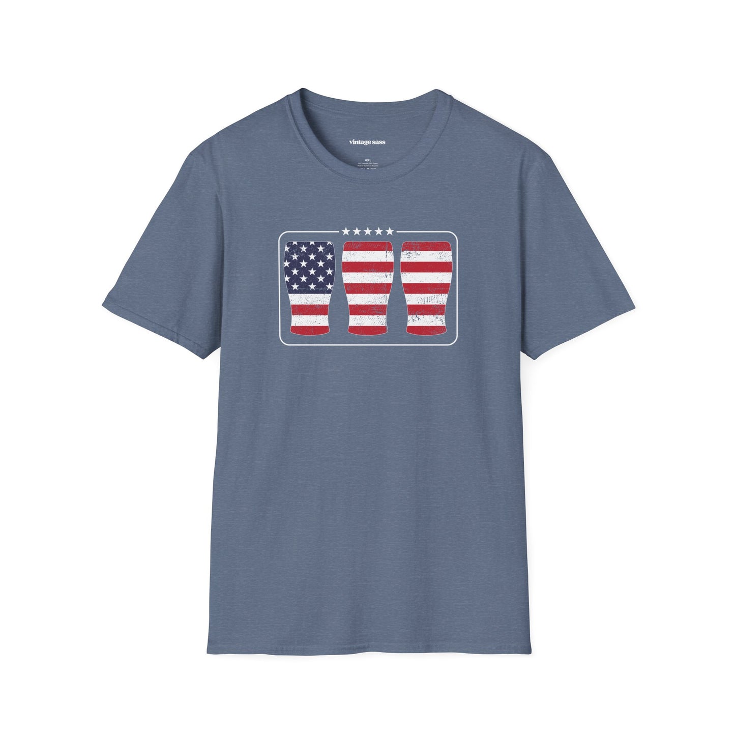 Patriotic Beer Graphic Tee