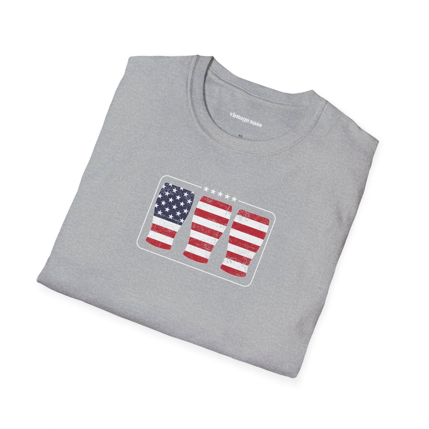 Patriotic Beer Graphic Tee