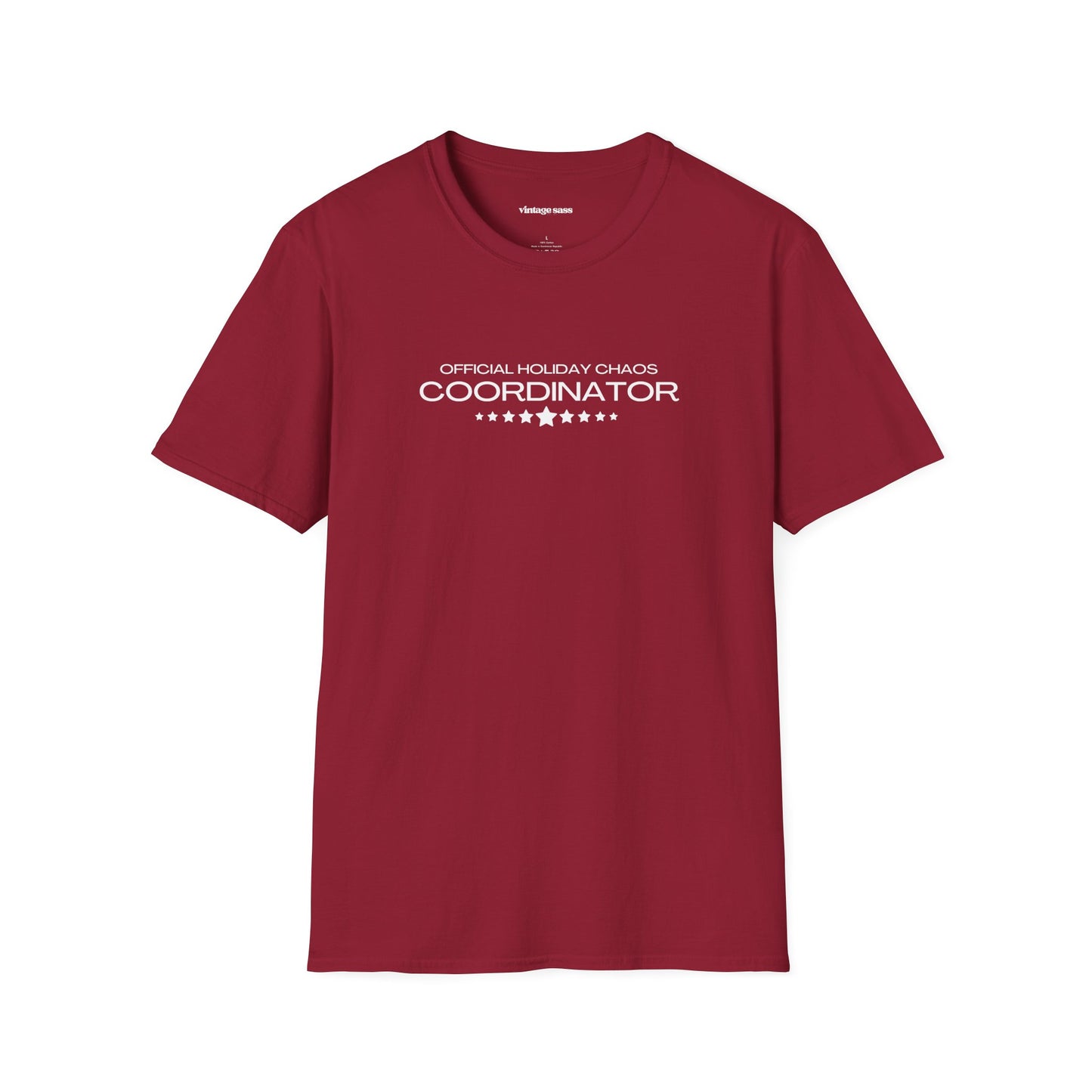 Holiday Chaos Coordinator Tee