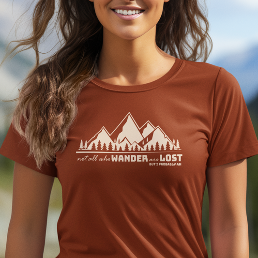 Not All Who Wander Are Lost Graphic Tee